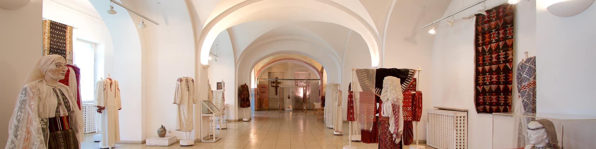 Museum of the Romanian Peasant showing interior views