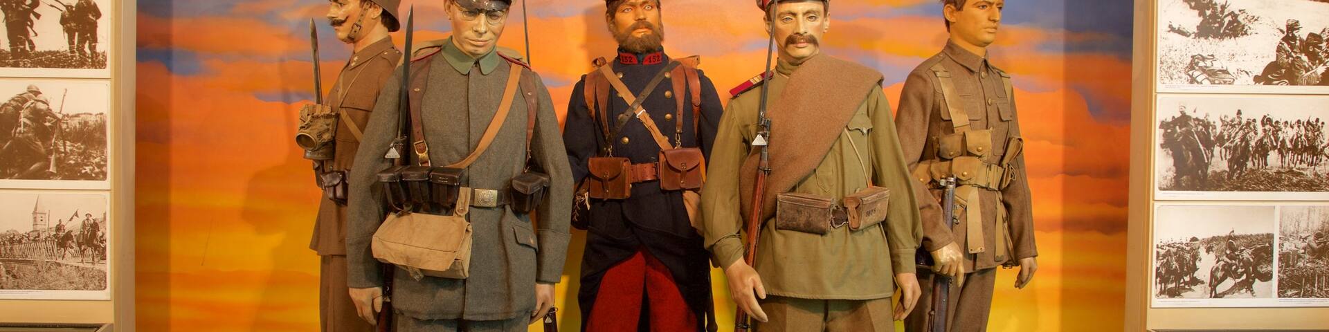 National Military Museum which includes a statue or sculpture and interior views