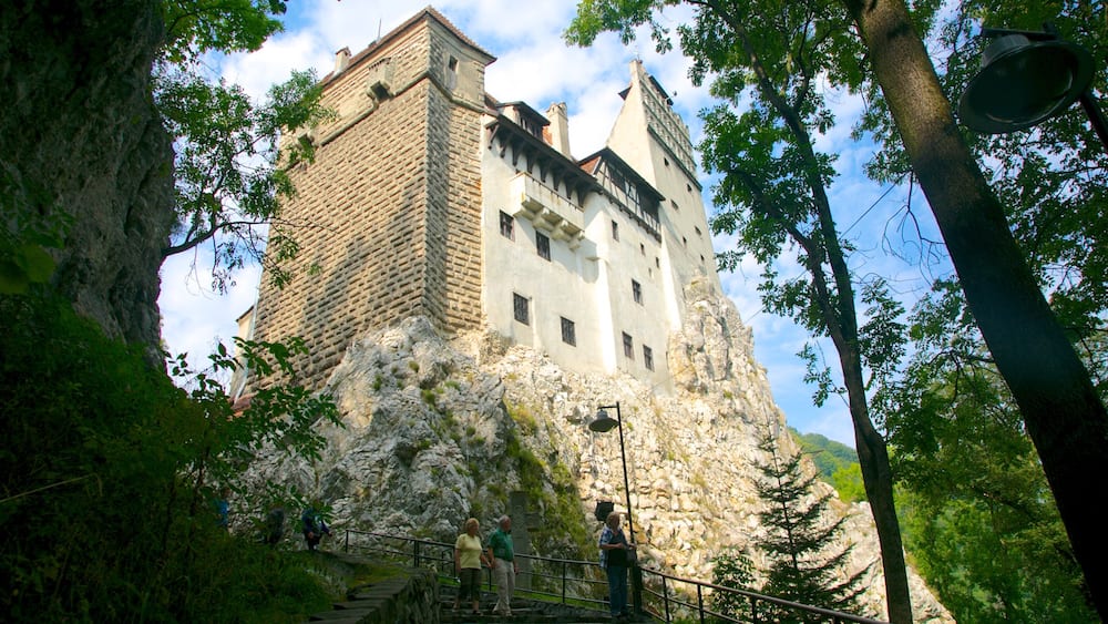 Bran Castle das einen Palast oder Schloss und historische Architektur