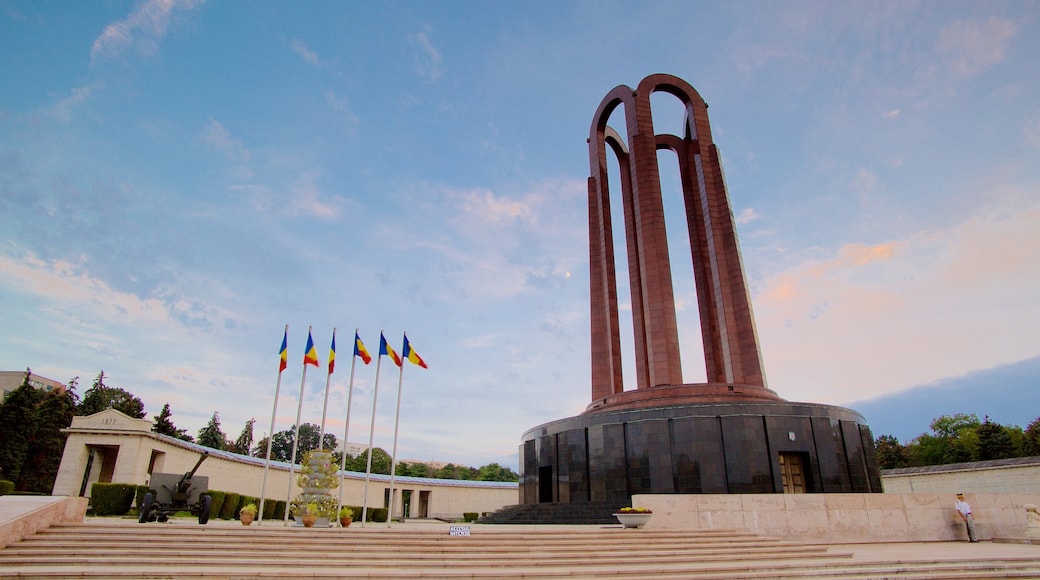 Carol Park which includes a monument