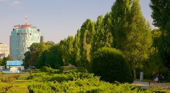 Herastraupark bevat een tuin