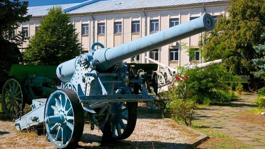 National Military Museum featuring heritage elements and military items