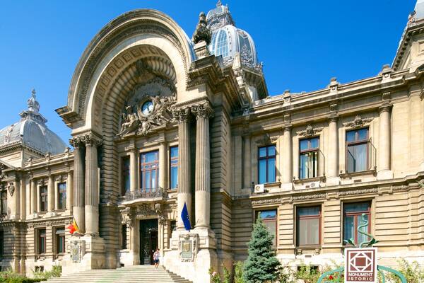 Bucarest mettant en vedette patrimoine architectural et chĂąteau