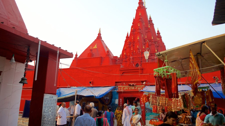 Durga Temple which includes markets and religious aspects