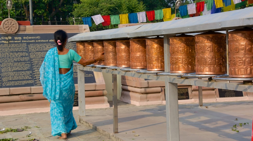 Mulagandha Kuti Vihara Monastery bevat religieuze aspecten en ook een vrouw