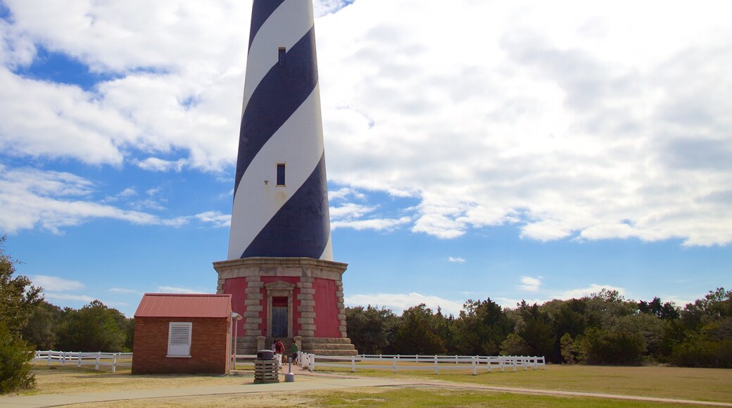 Cape Hatteras Lighthouse featuring a lighthouse