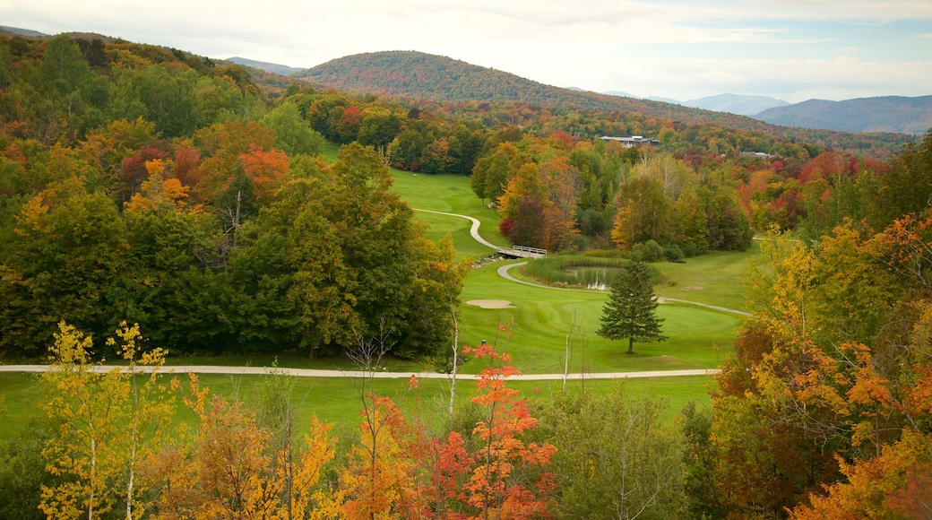 Killington featuring golf and fall colors