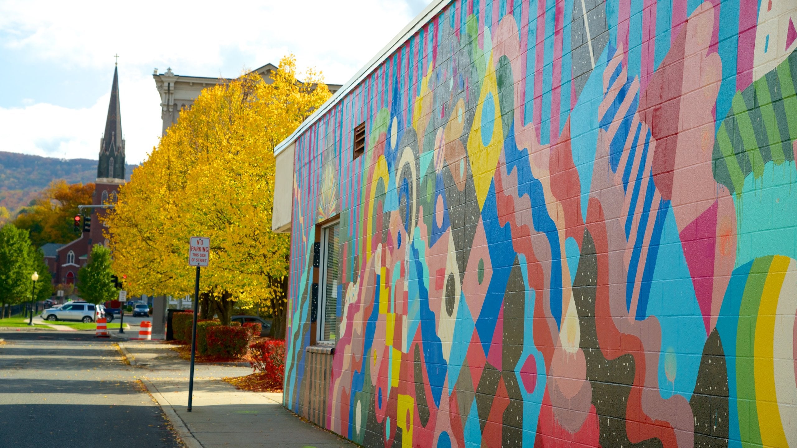 North Adams showing outdoor art
