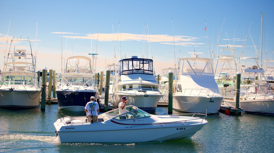 Falmouth showing boating