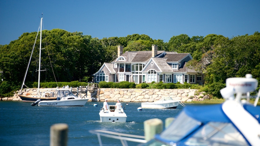 Falmouth featuring a house and boating