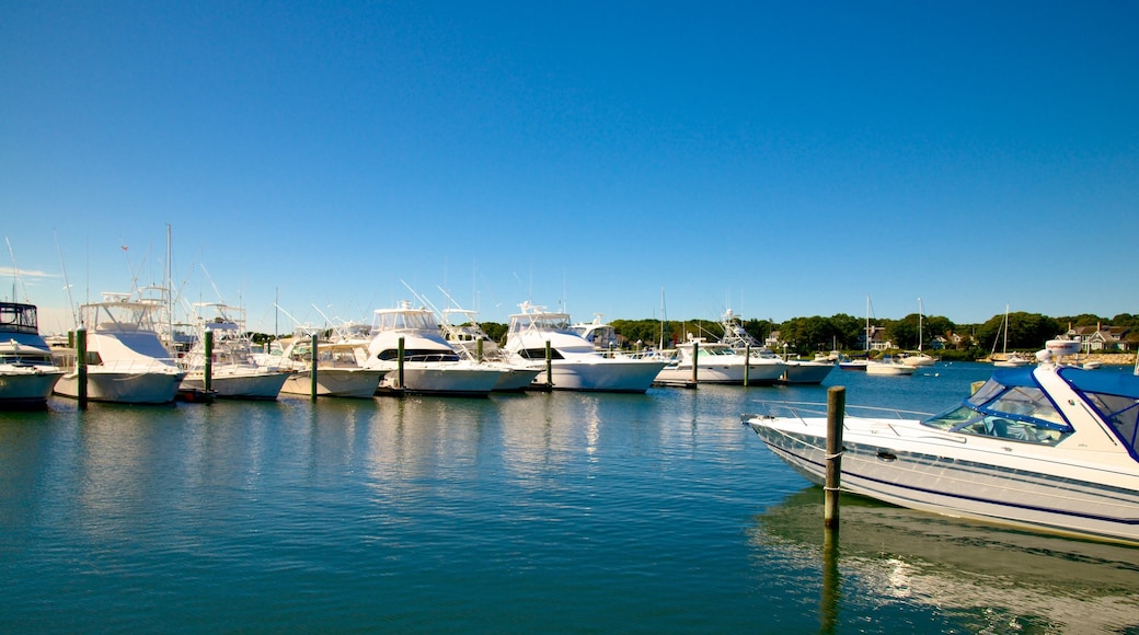 Falmouth showing a bay or harbor