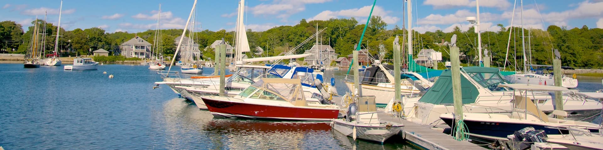 Woods Hole showing sailing