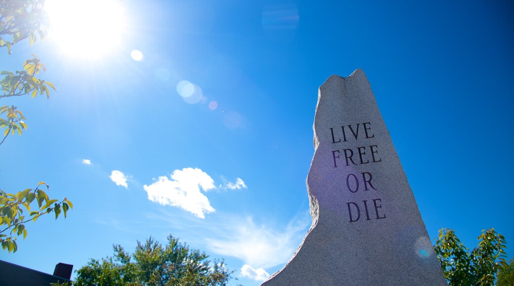 Nashua qui includes monument