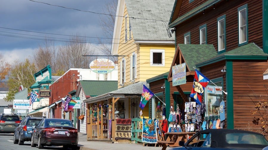 North Woodstock which includes central business district and shopping