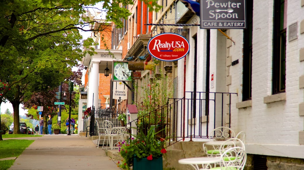 Cazenovia which includes central business district