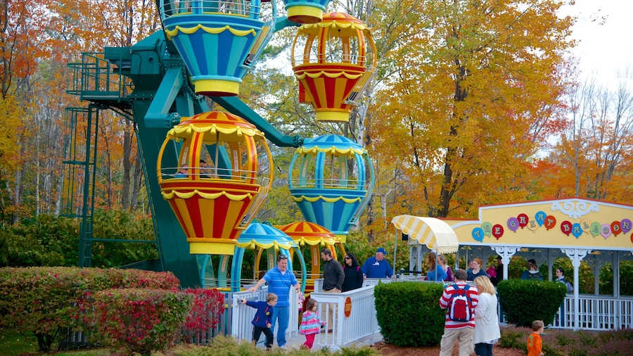 Story Land som inkluderar åkattraktioner