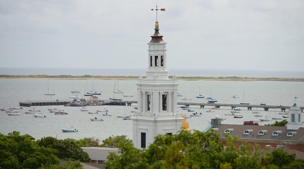 Pilgrim Monument which includes a monument and a bay or harbour