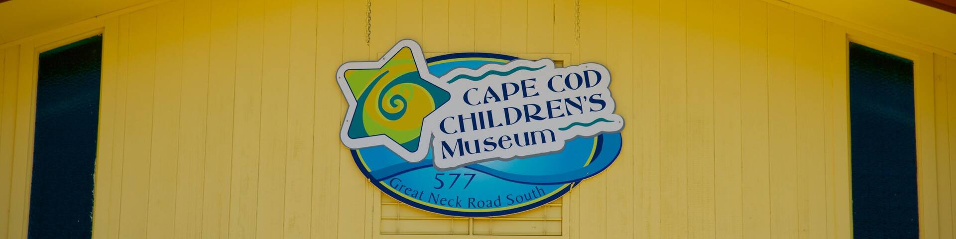 Cape Cod Children\'s Museum which includes signage