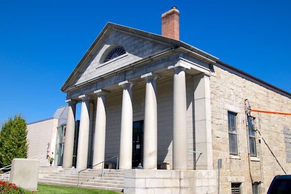 Pilgrim Hall Museum mit einem historische Architektur