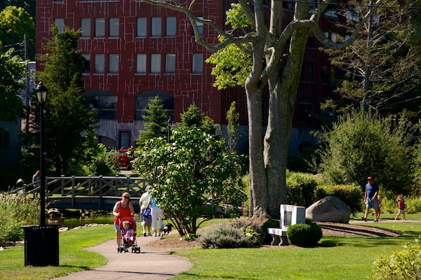 Jardins de Brewster mettant en vedette jardin