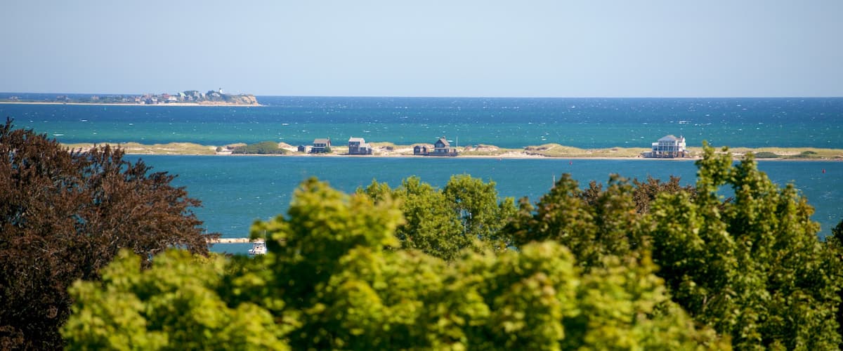 Burial Hill featuring general coastal views