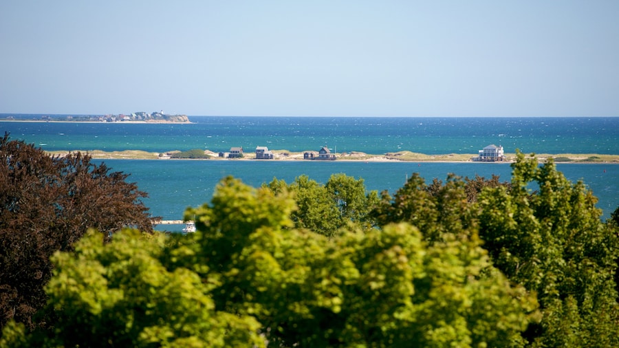 Burial Hill showing general coastal views