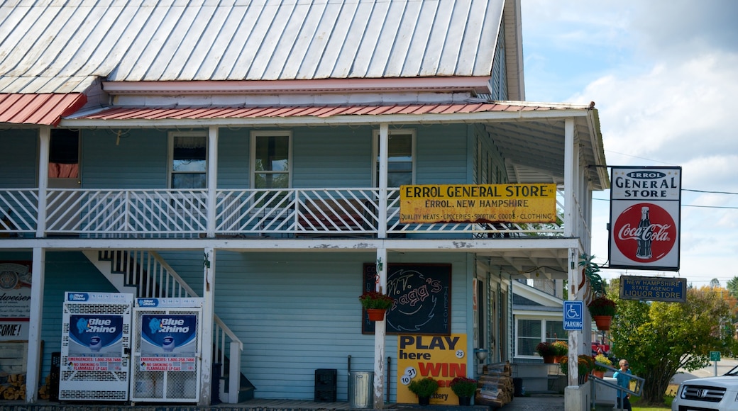 New Hampshire showing signage