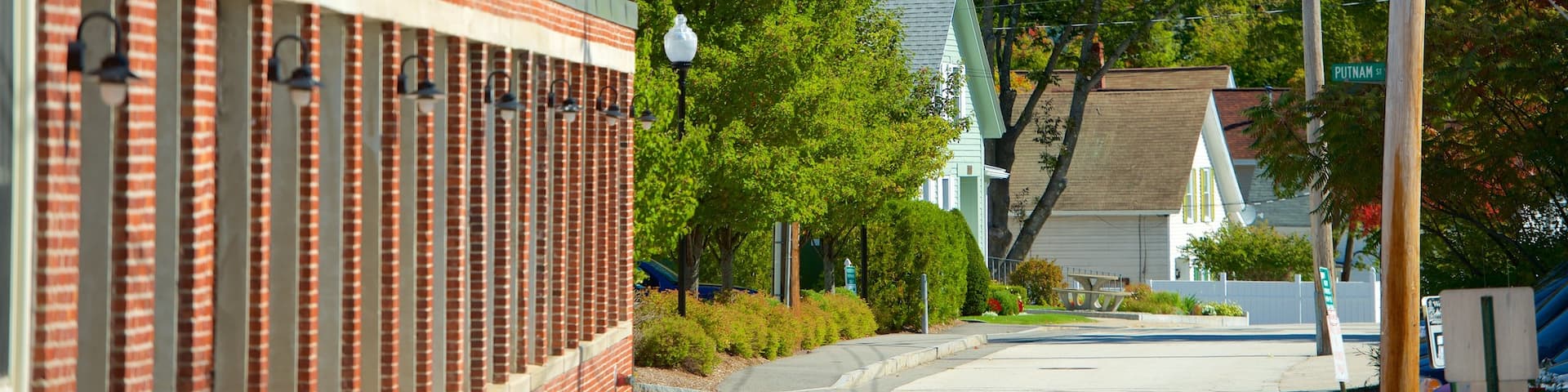 New Hampshire montrant petite ville ou village