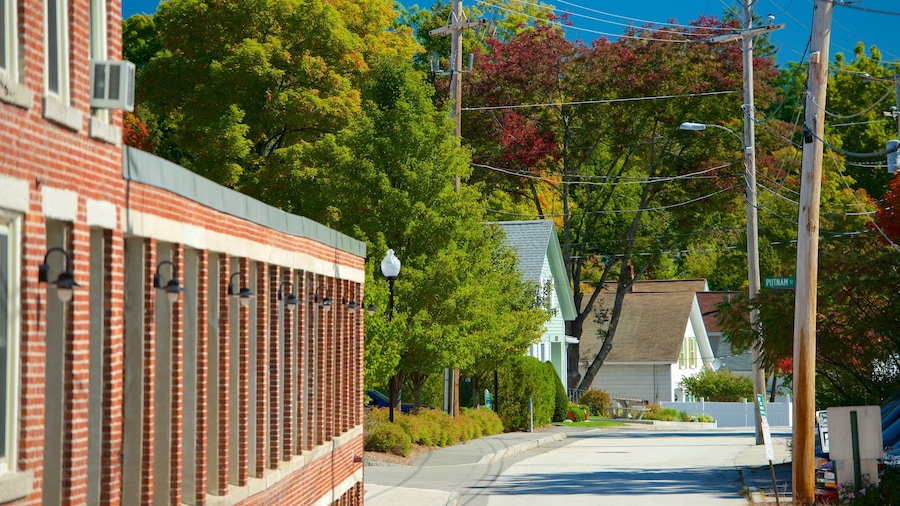 New Hampshire caratteristiche di piccola città o villaggio