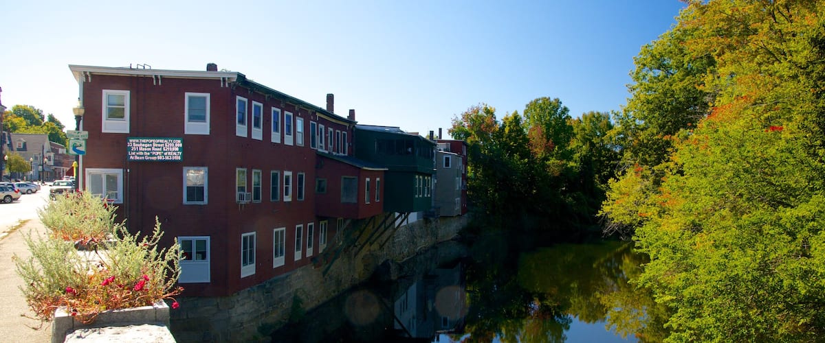New Hampshire which includes a river or creek