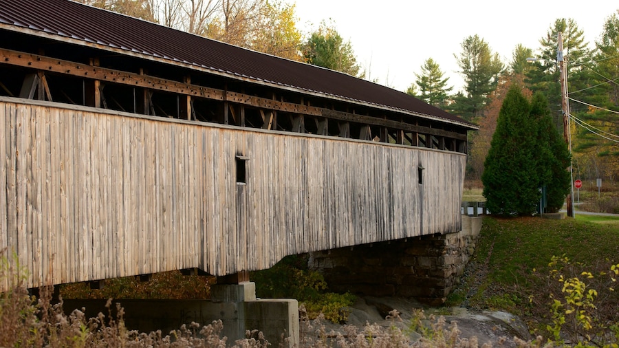 New Hampshire featuring a bridge