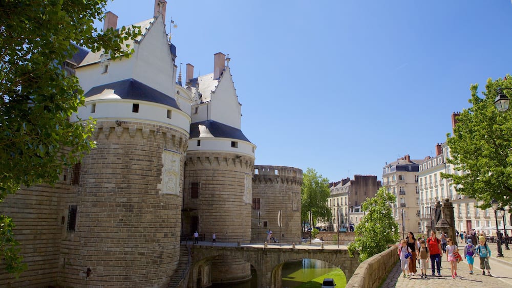 Nantes montrant patrimoine architectural et patrimoine historique