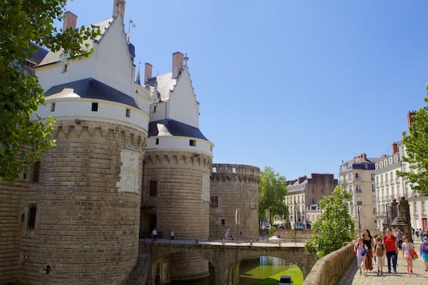 Nantes montrant patrimoine architectural et patrimoine historique