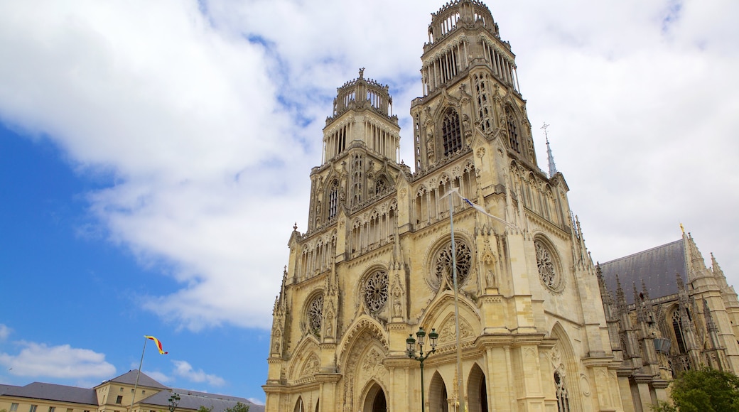 Orleans featuring religious aspects, heritage architecture and a church or cathedral