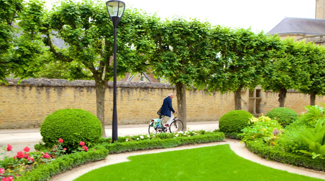 Alençon mit einem Garten