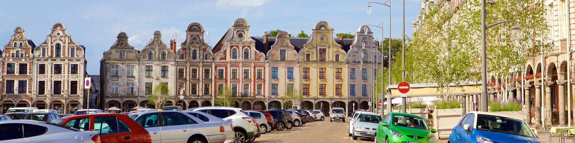Grand Place showing street scenes, a house and heritage elements