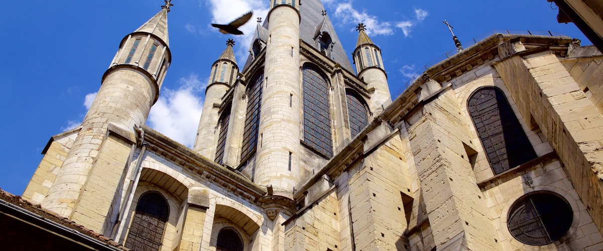 Iglesia de Notre Dame mostrando una iglesia o catedral y elementos del patrimonio