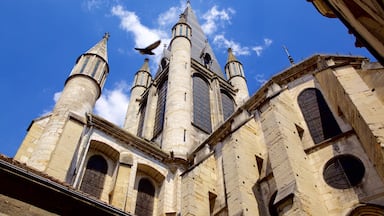 Iglesia de Notre Dame mostrando una iglesia o catedral y elementos del patrimonio