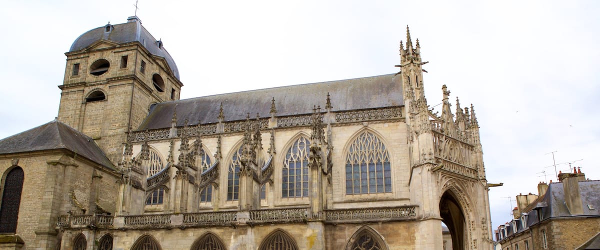 Alençon qui includes patrimoine historique, patrimoine architectural et église ou cathédrale