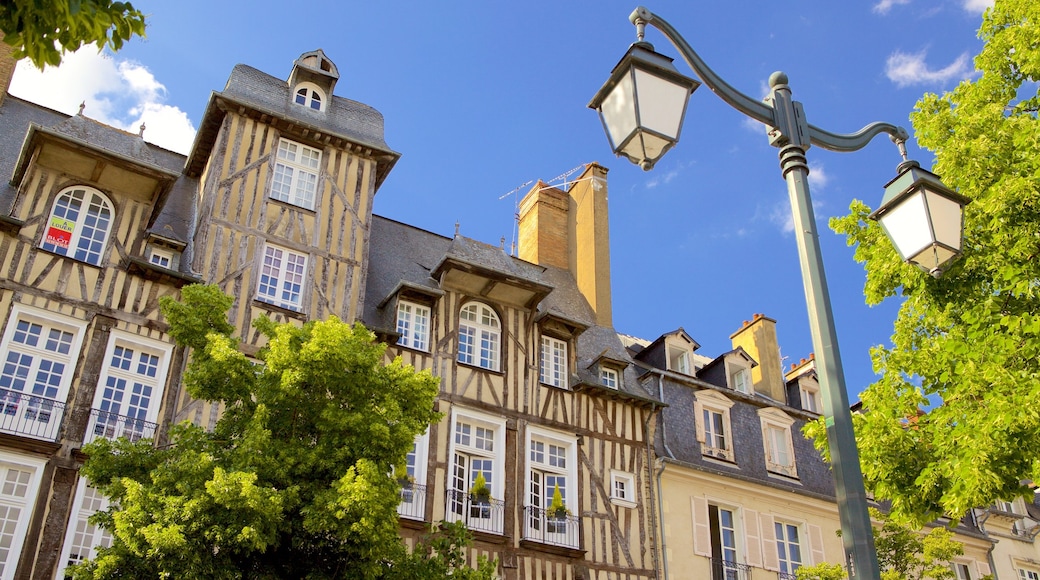 Place des Lices showing a house