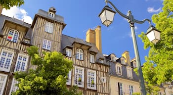 Place des Lices showing a house