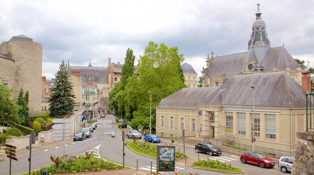 Blois which includes a small town or village and a city