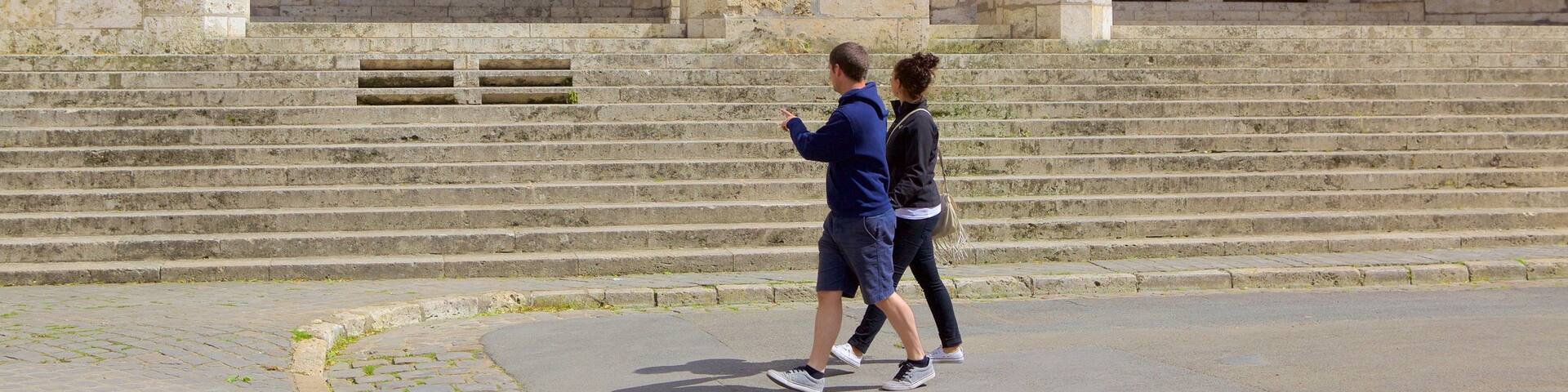 Chartres featuring heritage elements as well as a couple