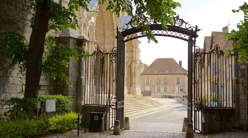 Chartres showing heritage elements