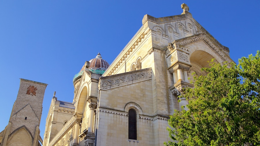 Basilica di Saint Martin che include architettura d\'epoca e oggetti d\'epoca