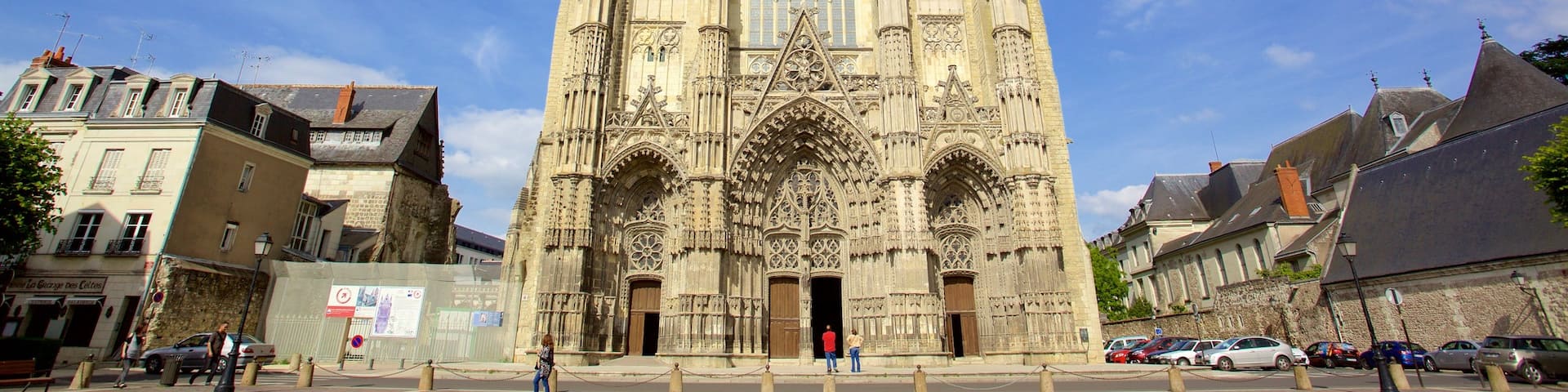 Tours Cathedral das einen historische Architektur, Geschichtliches und Kirche oder Kathedrale