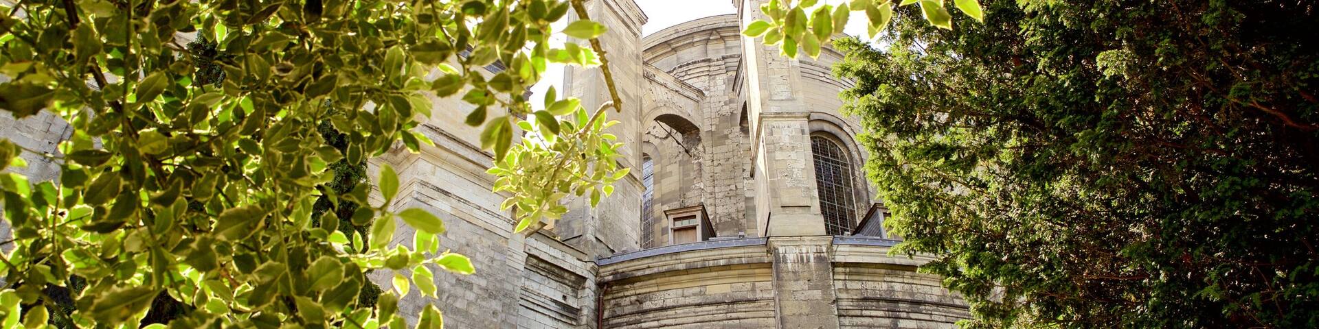 Notre Dame Cathedral featuring heritage elements