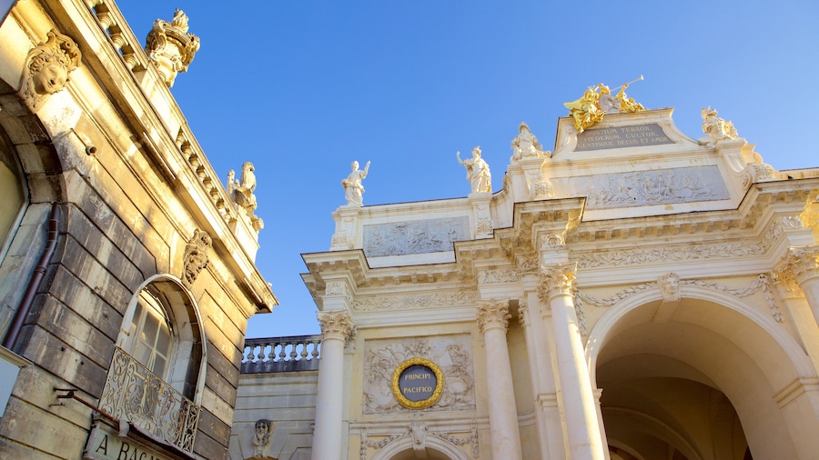 Place Stanislas inclusief historisch erfgoed en historische architectuur