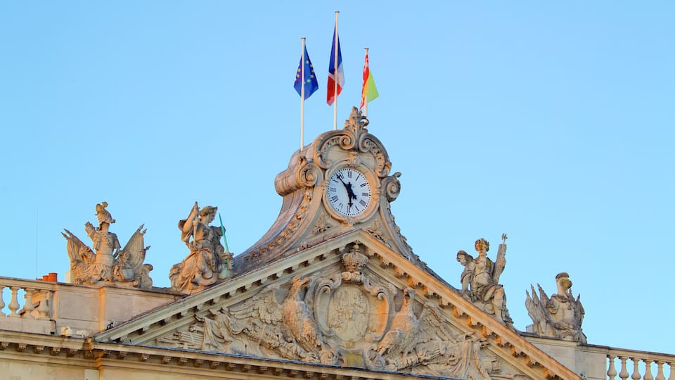 Nancy Hotel de Ville showing heritage elements and heritage architecture