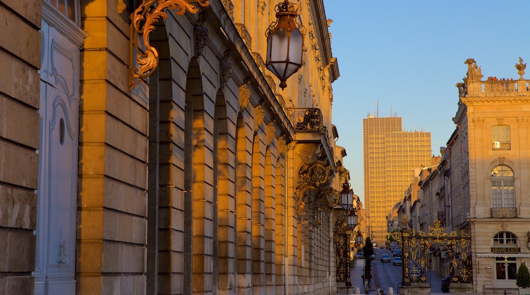 Nancy Hotel de Ville showing heritage elements